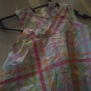 : Adorable Plaid Baby Dress